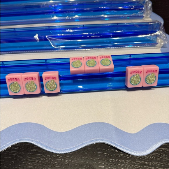 Mahjong Pusher and Tile Racks - Picture 3 of 8